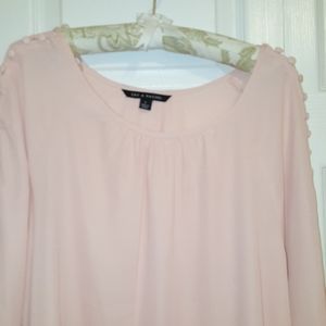 NWT Crepe Long Sleeved Top